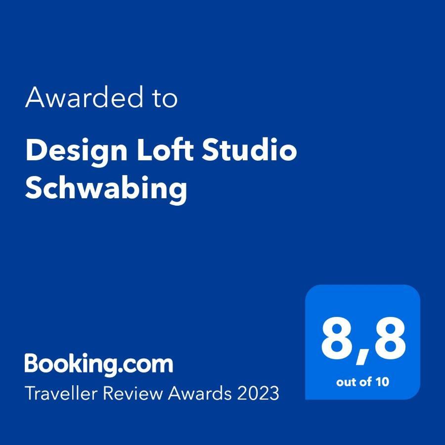 Design Loft Studio Schwabing Appartement München Buitenkant foto